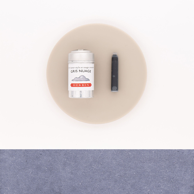 Herbin Gris Nuage 6 Cartucce