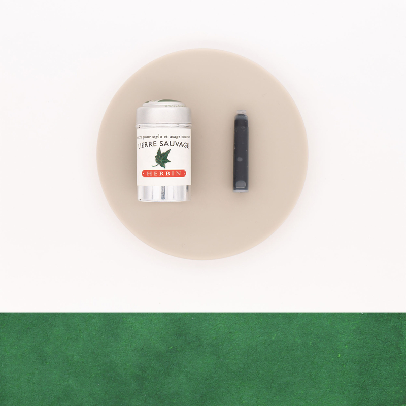 Herbin Lierre Sauvage 6 Ink Cartridges