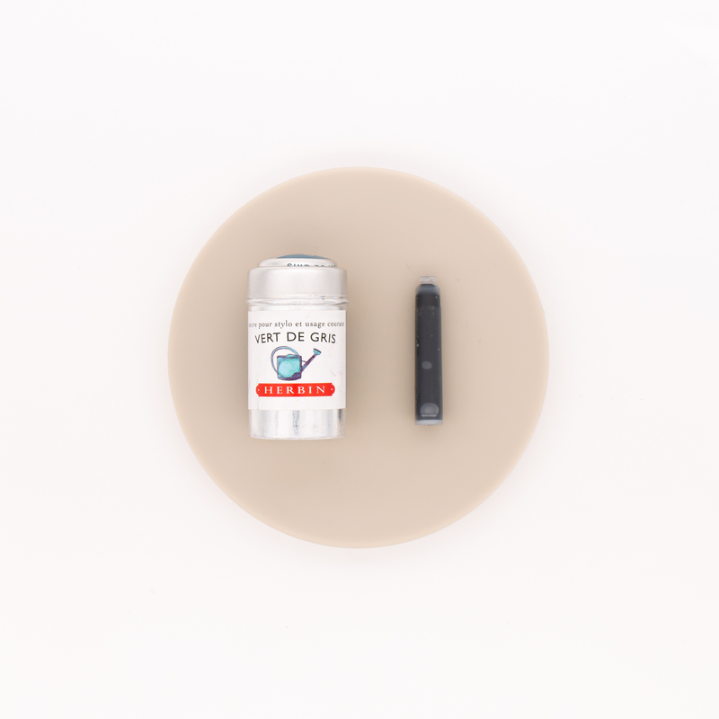 Herbin Vert de Gris 6 Ink Cartridges