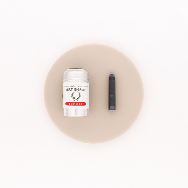 Herbin Vert Empire 6 Ink Cartridges