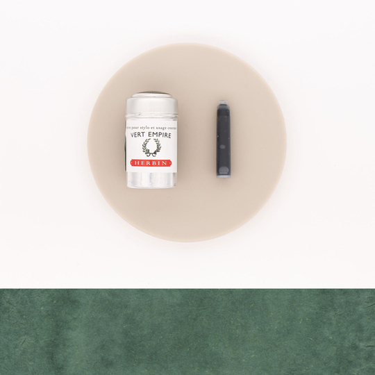 Herbin Vert Empire 6 Ink Cartridges