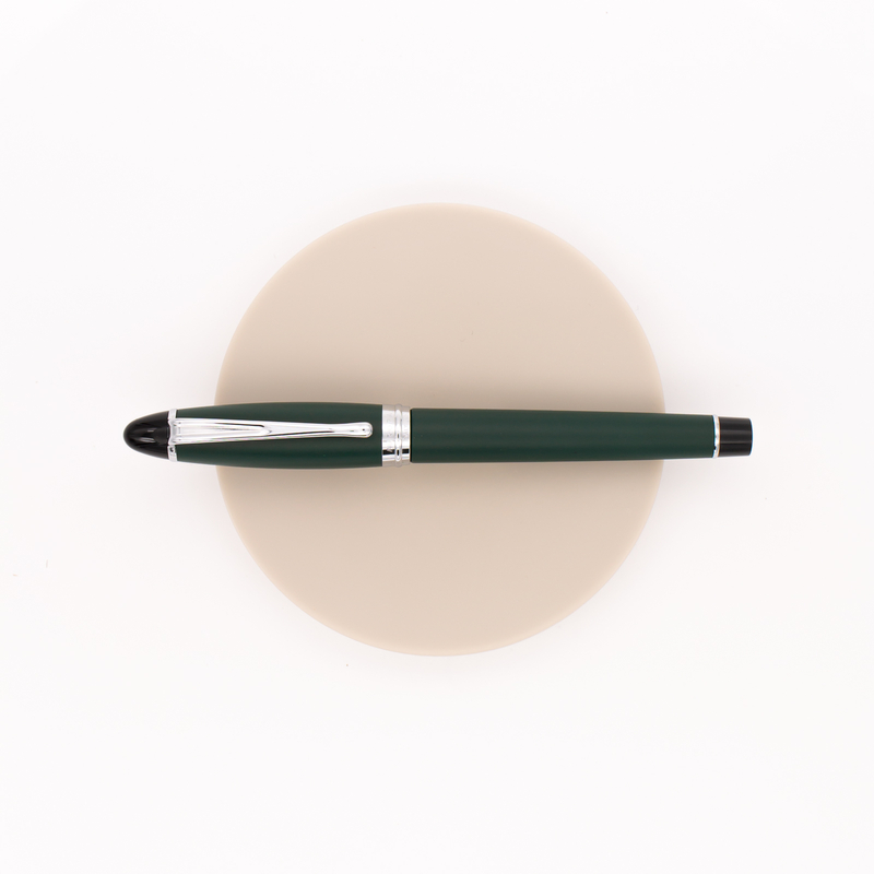 Aurora Ipsilon Satin Penna Stilografica Verde