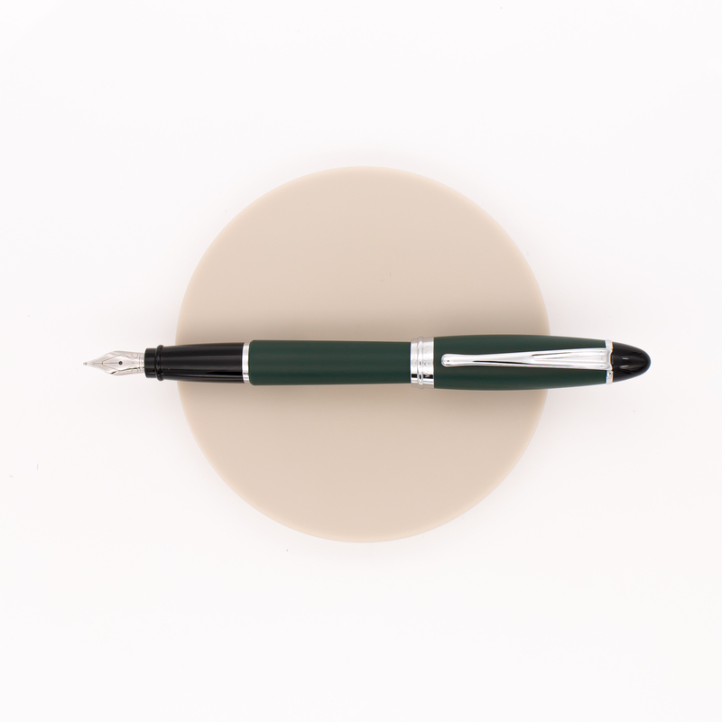 Aurora Ipsilon Satin Penna Stilografica Verde