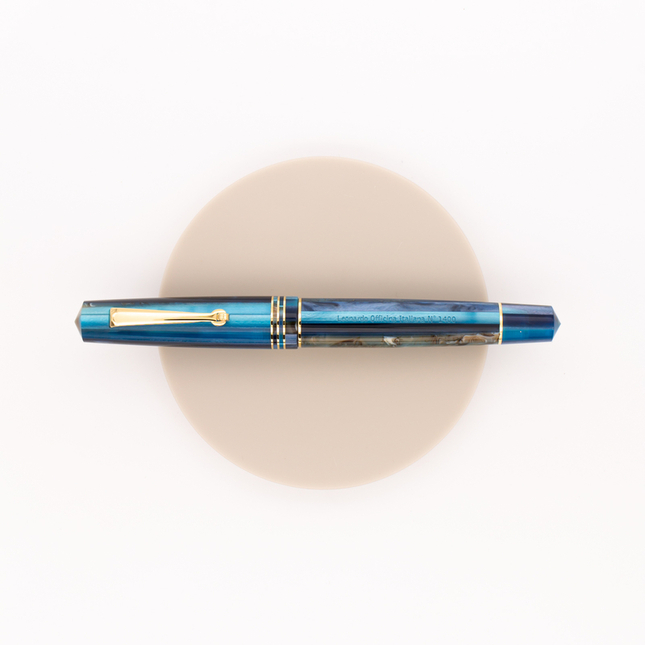 Leonardo Officina Italiana Momento Zero Fountain Pen Hawaii & Gold