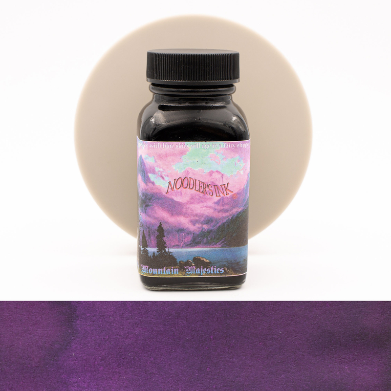 thumbnail image 2 of Noodler's Fountain Pen Ink - 3 Oz V-Mail North African Violet Bottled Ink 2 of 11