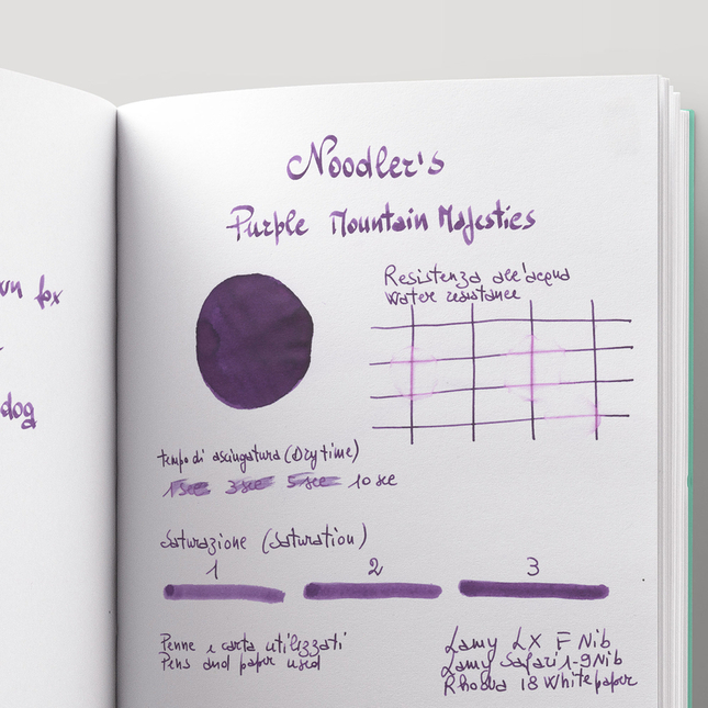 Noodler's Purple Mountain Majesty Inchiostro 3 Oz