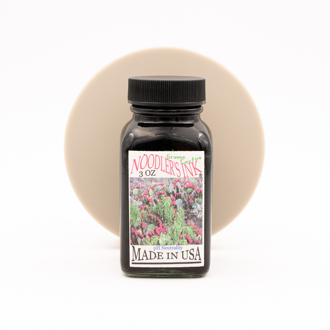 Noodler's Gruene Cactus Ink Bottle 3 oz