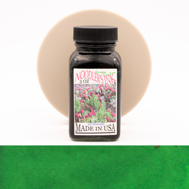 Noodler's Gruene Cactus Ink Bottle 3 oz