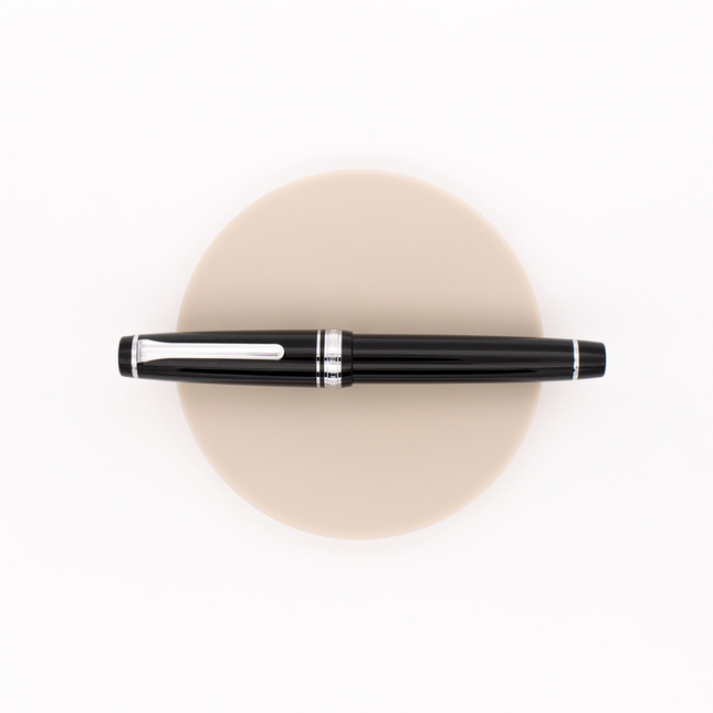 Sailor Professional Gear Fountain Pen Black & Rhodium