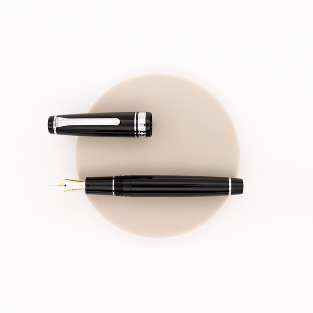 Sailor Professional Gear Fountain Pen Black & Rhodium