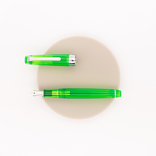 Sailor Professional Gear Slim Penna Stilografica Verde Trasparente