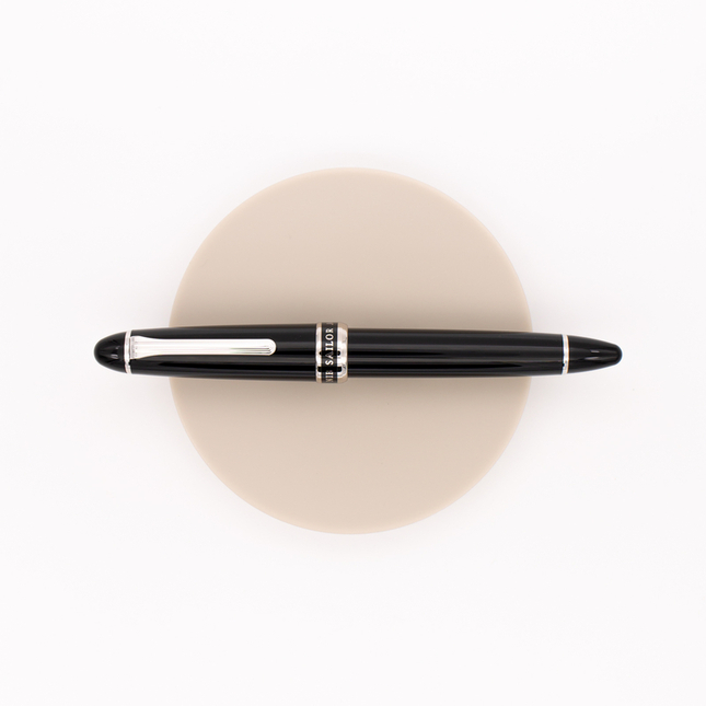 Sailor 1911 Special Nib Naginata Togi Penna Stilografica Nera & Rodio