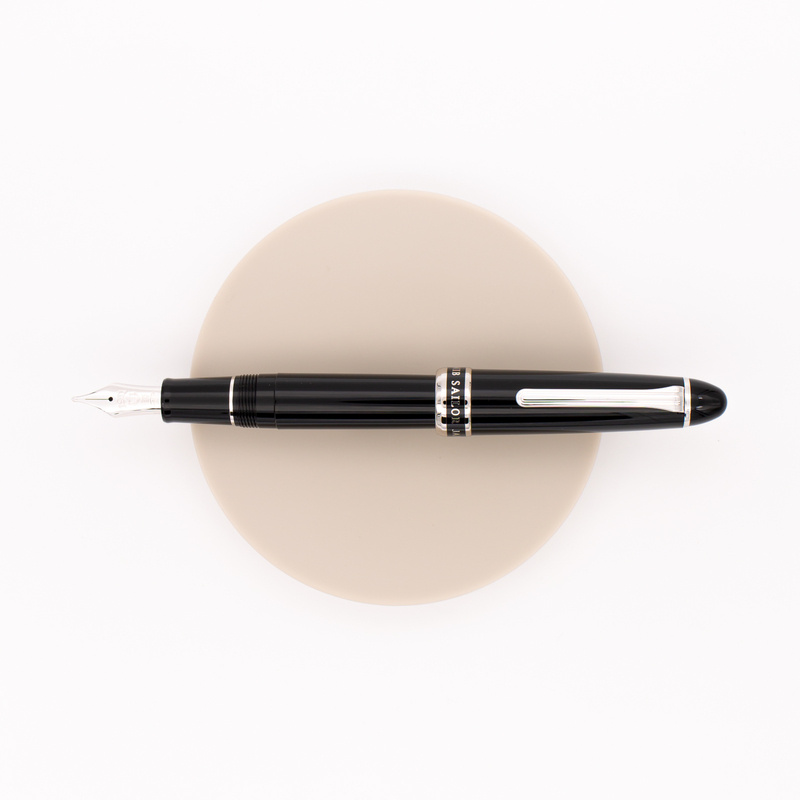 Sailor 1911 Special Nib Naginata Togi Penna Stilografica Nera & Rodio