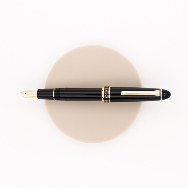 Sailor 1911 Special Nib Naginata Togi Penna Stilografica Nera & Oro