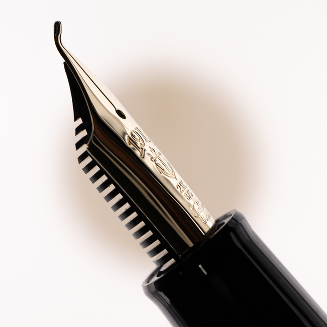 Sailor 1911 Special Nib Naginata Fude De Mannen Fountain Pen Black