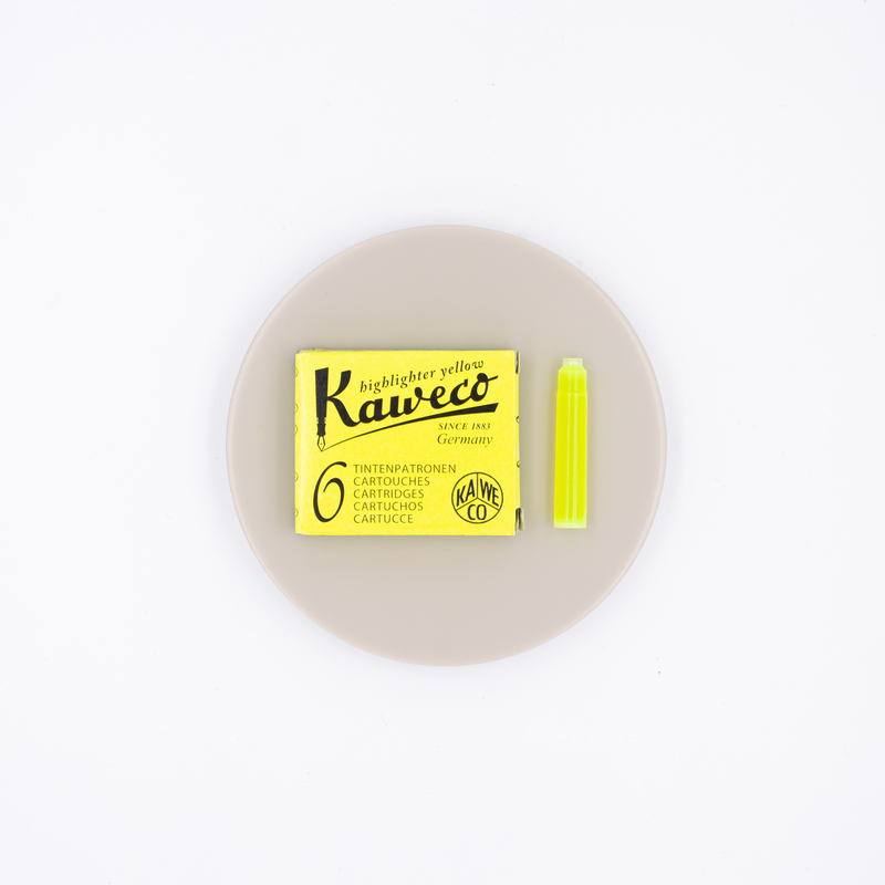 Kaweco Highlighter Yellow 6 Cartucce Evidenziatore