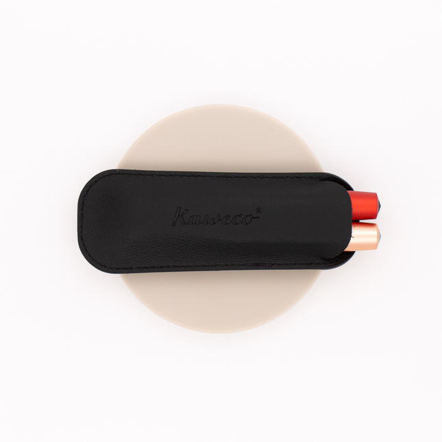 Kaweco Portapenne Ecopelle 2 Posti Nero