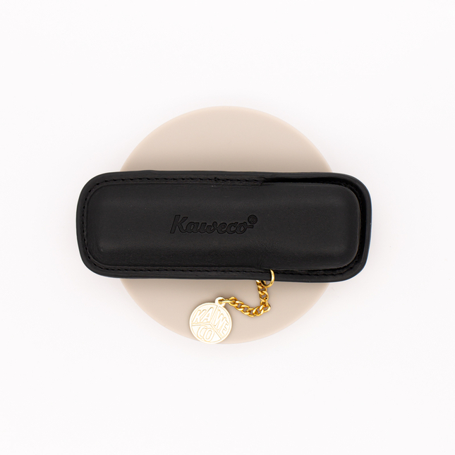 Kaweco Classic Leather Pen Case for 2 Pens Black