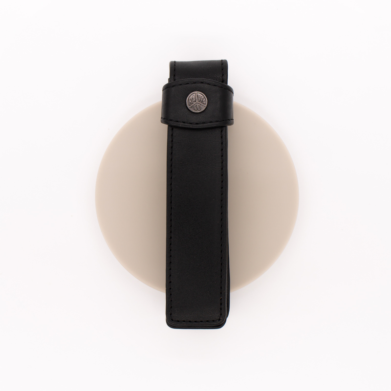 Kaweco Leather Pen Case Long for 1 Pen Black