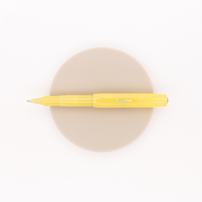 Kaweco Frosted Sport Rollerball Pen Sweet Banana