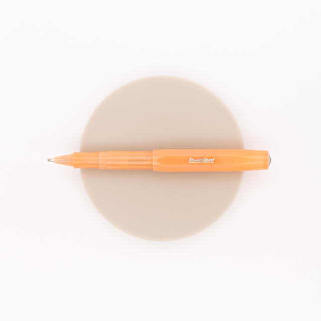 Kaweco Frosted Sport Rollerball Pen Soft Mandarin