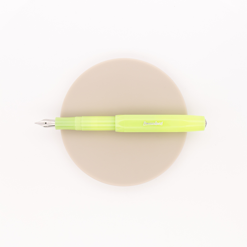 Kaweco Frosted Sport Fountain Pen Fine Lime