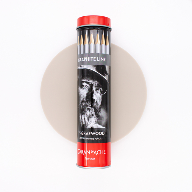 Caran d'Ache Box of 15 Pencils Graphite Line with all Hardness Degrees