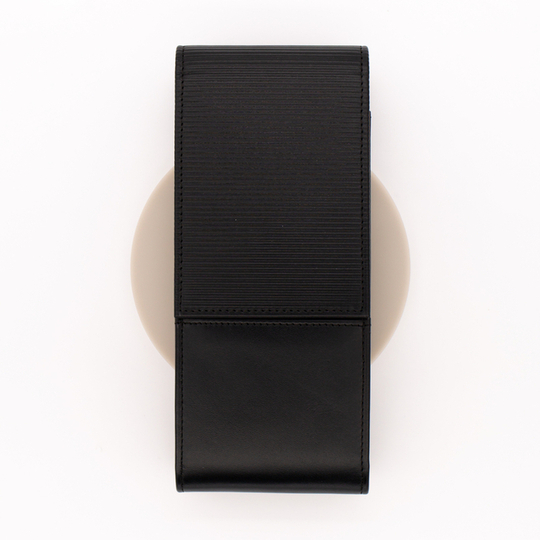 Lamy A303 Embossed Leather Pen Case for 3 Pens Black