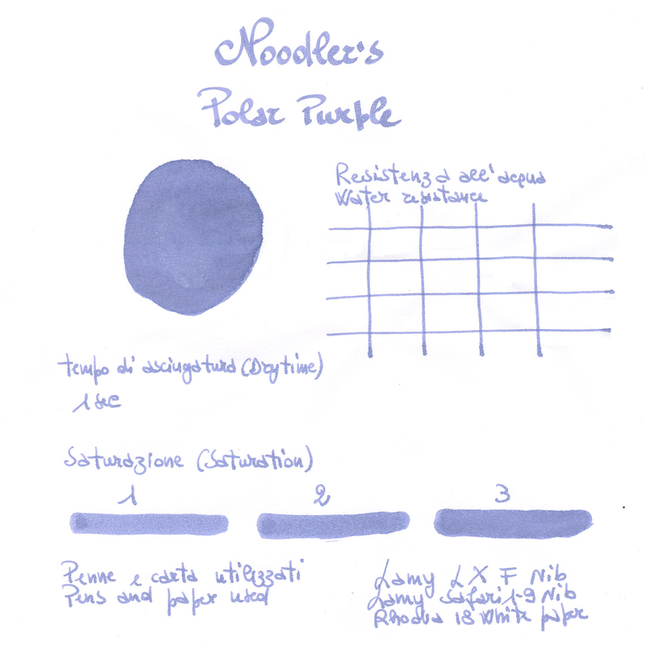 Noodler's Polar Purple Inchiostro 3 oz