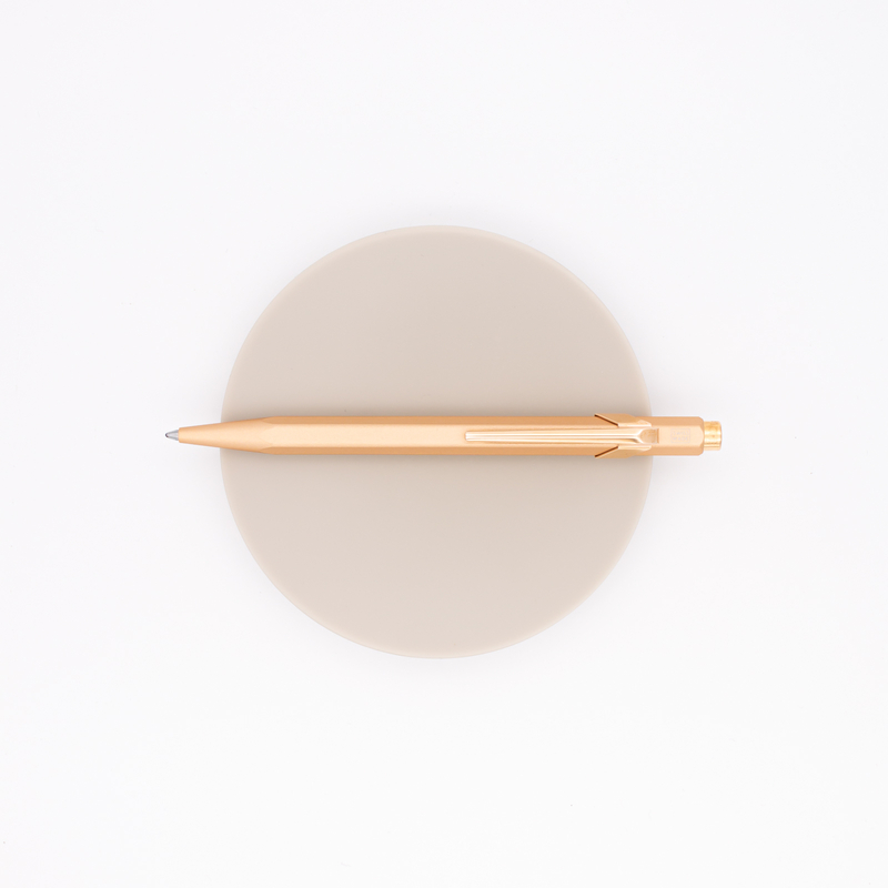 Caran d'Ache 849 Ballpoint Pen Brut Rosè with case