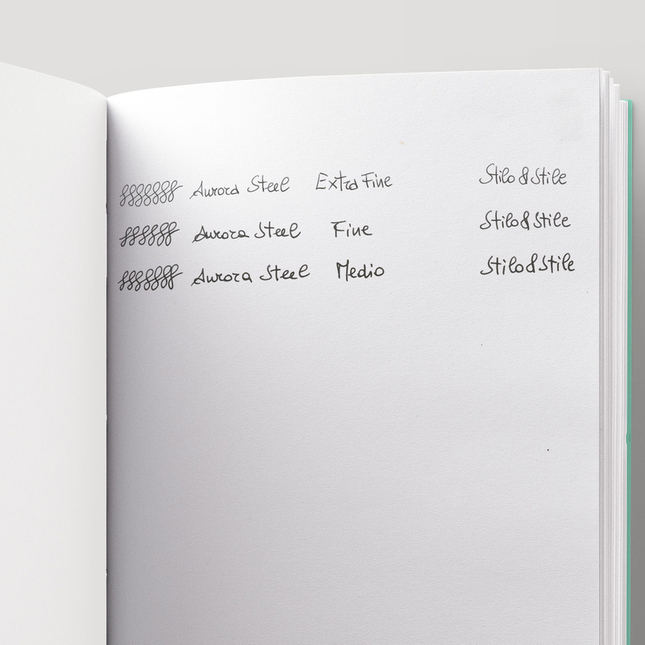 Aurora Ipsilon Satin Penna Stilografica Blu