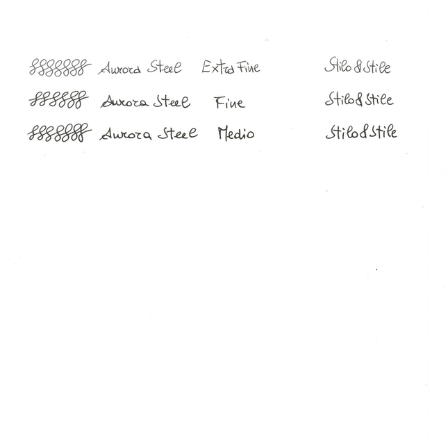 Aurora Ipsilon Satin Penna Stilografica Blu