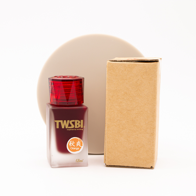 Twsbi 1791 Orange Ink Bottle 18 ml Limited Edition