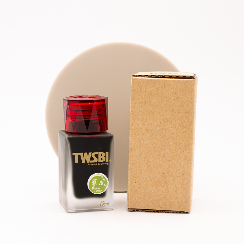 Twsbi 1791 Prairie Green Ink Bottle 18 ml Limited Edition
