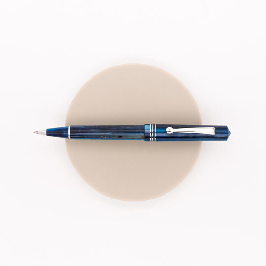 Leonardo Officina Italiana Momento Zero Ballpoint Pen Hawaii & Rhodium