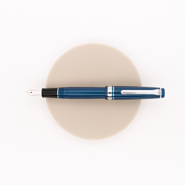 Sailor Professional Gear Slim Fountain Pen Metallic Blue