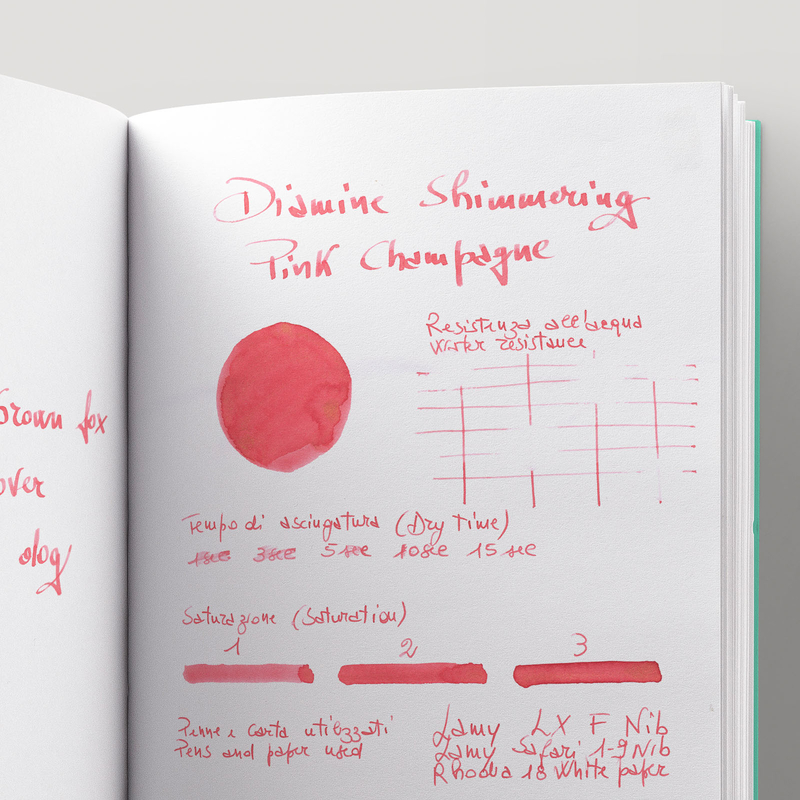 Diamine Shimmering Pink Champagne Ink Bottle 50 ml
