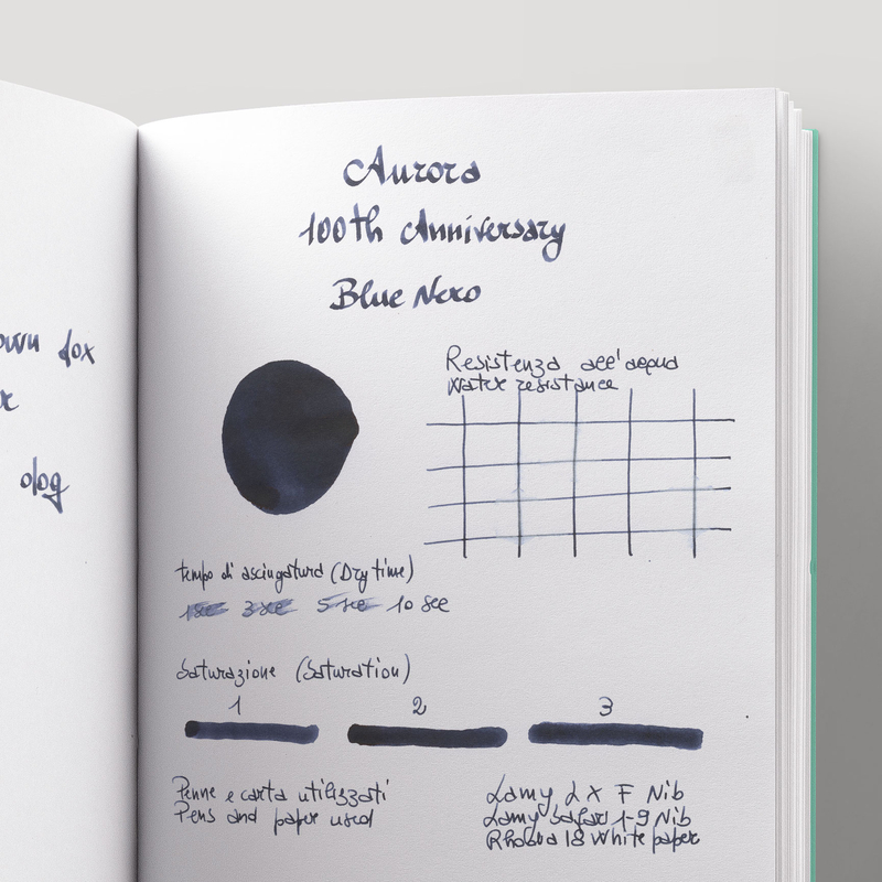Aurora 100° Anniversario Blu Nero Inchiostro 55 ml Edizione Speciale