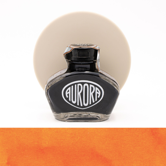 Aurora 100th Anniversary Orange Ink Bottle 55 ml Special Edition