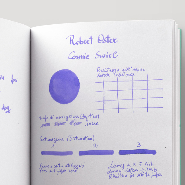 Robert Oster Cosmic Swirl Ink Bottle 50 ml