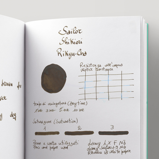 Sailor Shikiori Rikyu-Cha Ink Bottle 20 ml