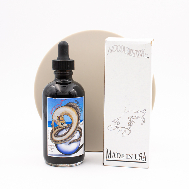 Noodler's Roller Eel Black Inchiostro 4.5 oz con Penna Roller