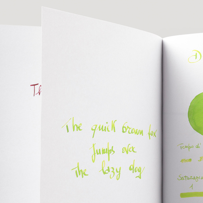 Diamine Shimmering Neon Lime Ink Bottle 50 ml