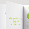 Diamine Shimmering Neon Lime Ink Bottle 50 ml