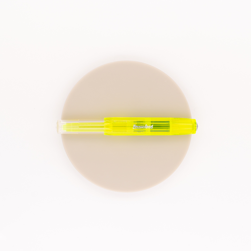 Kaweco Glow Highlighter Fountain Pen Set Yellow