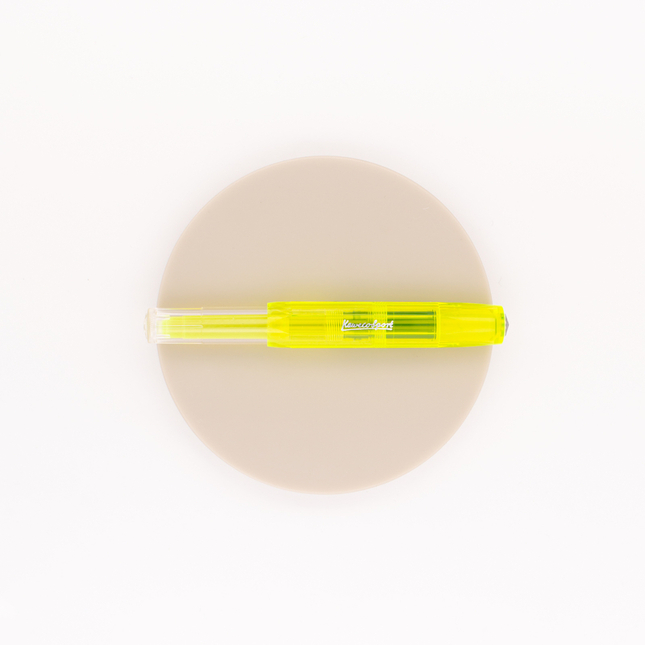 Kaweco Glow Highlighter Fountain Pen Set Yellow