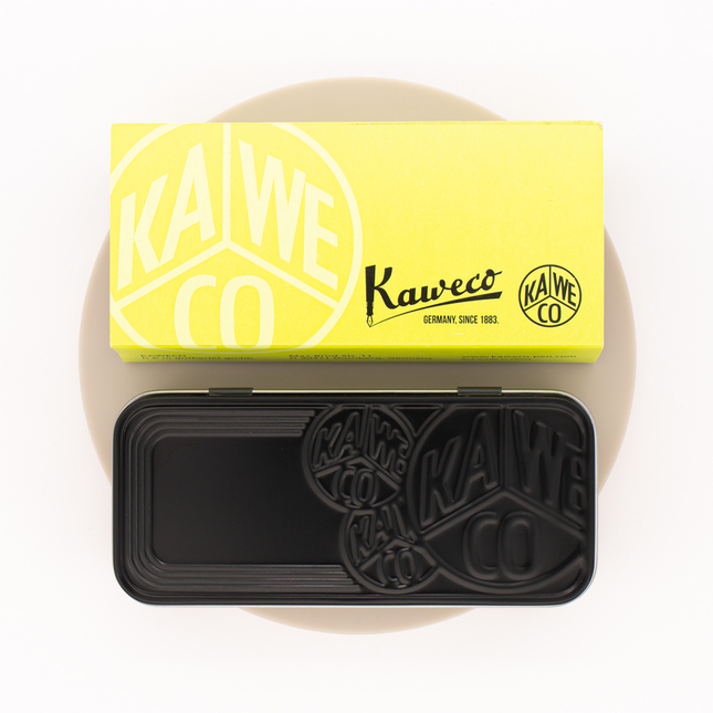 Kaweco Glow Highlighter Fountain Pen Set Yellow