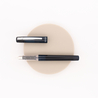 Platinum Prefounte Fountain Pen Graphite Blue