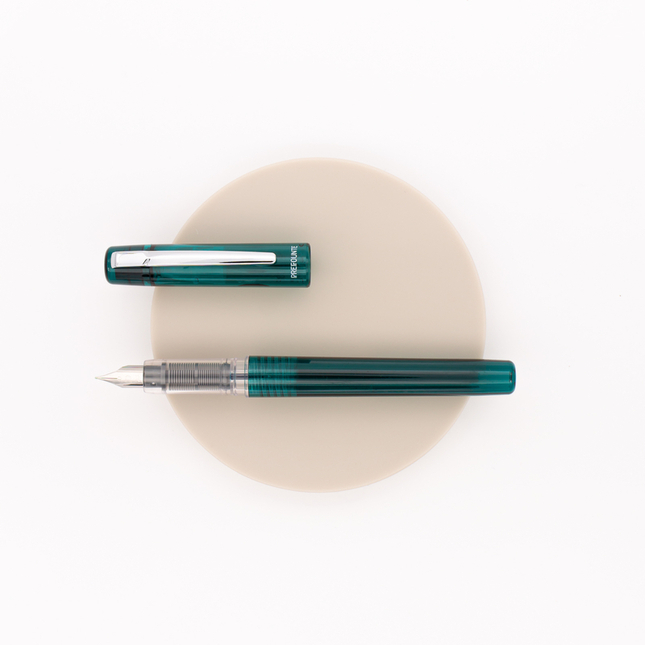 Platinum Prefounte Fountain Pen Dark Emerald