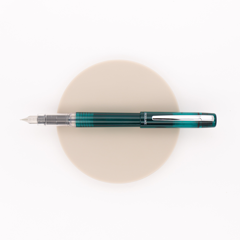 Platinum Prefounte Fountain Pen Dark Emerald
